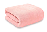 Maxoshine Microfiber Bath Towels Large Size-Super Soft Coral Fleece Bathing Towel With Hook Quick Dry Super Absorbent-Bath Towel For Men & Women (Pink)