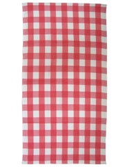 Athom Trendz Living Cotton Bath Towel 600 Gsm | Lightweight, Soft & Absorbent, Quick-Drying, Skin-Friendly, Luxury Quality, Durable Towel - Pack Of 3 (Red & Blue)
