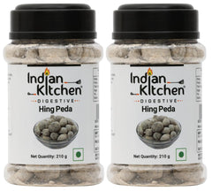 Indian Kitchen Hing Peda 420gm, (210gm *2) | Good For Digestion | Jar Pack