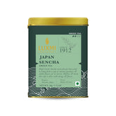 Luxmi Estates Japan Sencha Green Tea - 50gm, 1.7 Ounce | USDA Certified Organic Tea - Medium Caffeine Green Tea | Mild, Rich & Refreshing Premium Tea - Gluten Free, Additives Free