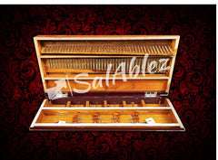 Musical Instrument Harmonium With Padded Carry Bag - 7 Bellow, 42 Keys, 3 1/4 Octave, Three Reeds (Bass+ Male+ Female), Instant Response Keyboard – No Lag Time