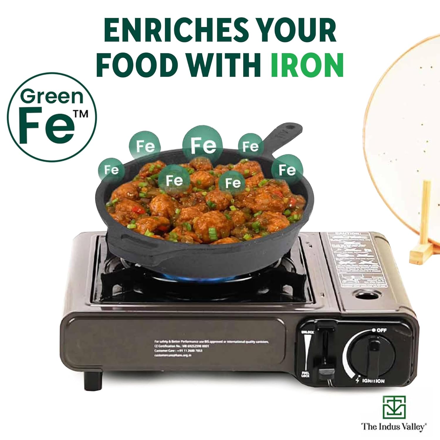 Pre-Seasoned Black Cast Iron Fry Pan Or Skillet With Long Handle - Medium, 25cm, 9.8 Inch,1.6 Ltr, 2.4 Kg | Induction Friendly, Nonstick Fish Fry Pan,100% Pure & Toxin Free, No Chemical Coating Pre-Seasoned Black Cast Iron Fry Pan Or Skillet With Long Handle - Medium, 25cm, 9.8 Inch,1.6 Ltr, 2.4 Kg | Induction Friendly, Nonstick Fish Fry Pan,100% Pure & Toxin Free, No Chemical Coating