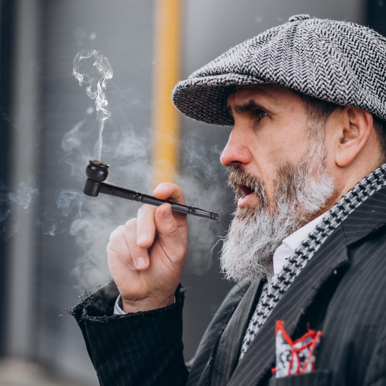 Ayurvedic & Organic Herbs Mix For Smoking, Nicotine & Tobacco Free 30g - With Wooden Smoking Pipe Smoking Accessories Kit Ayurvedic & Organic Herbs Mix For Smoking, Nicotine & Tobacco Free 30g - With Wooden Smoking Pipe Smoking Accessories Kit