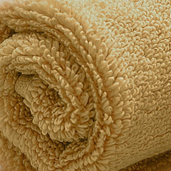 Spread Spain 100% Cotton Face Towel 600 Gsm | Roman Face Towel Super Absorbent Soft & Quick Dry Towels (Gold) -Set Of 2