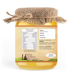 Natural Premium A2 Gir Cow Bilona Ghee With Wooden Spoon By Frilzon | Traditional Bilona Method, Cultured Danedar Desi Homemade Ghee | (500ml) 16.9 Ounce | Jar Pack