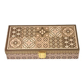 Fancy Shagun Cash Box Or Gaddi Box For Gifting Money On Wedding, New Born Baby, Ring Ceremony Pattern1pc, Material - Wood, Colour - Mahendi