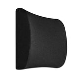 Memory Foam Car Seat Pillow, Back Support, For Office Chair Cushion, Black - King Size | Back Rest Cushion For Driving | Orthopedic Back Support & Pain Relief, Multipurpose Use