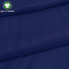 Premium Soft Cotton Bedsheets With 2 Piece Pillow Cover, Double Bed - 90 X 100 Inches, Dark Blue | Wrinkle-Free & Skin-Friendly