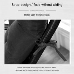 Microfiber Solid Long Chair Cushion, Chair Back Rest Pillow, Black, Size - 45 X 121 Cm | Furniture Cushion, Washable, Versatile Use, Lightweight, Soft & Breathable Fabric - Pack Of 1
