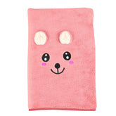 Hovent Microfiber Baby Bath Towel 400 Gsm | Large Size Super Absorbent Quality Baby Bath Towel (Peach)
