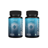 Aadar Immunity Pro Capsule Ayurvedic Immunity Boosters, Antioxidants For Adults Support Natural Immunity & Energy Giloy, Amla, Ashwagandha | 60 Capsules 100gm 0.2lbs Each Pack Of 2