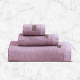 Spread Spain Bamboo Towel Bath, Hand & Face Towel 360 Gsm | High Absorbent Super Soft | Hotel Spa Decorative Bathroom Towels | Orchid (Set Of 3)