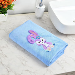 Maxoshine Microfiber Kids Bath Towels Quick Dry Super Absorbent Super Soft Bath Towel For Babies Toddler-Baby Towel For Boys & Girls (Blue)