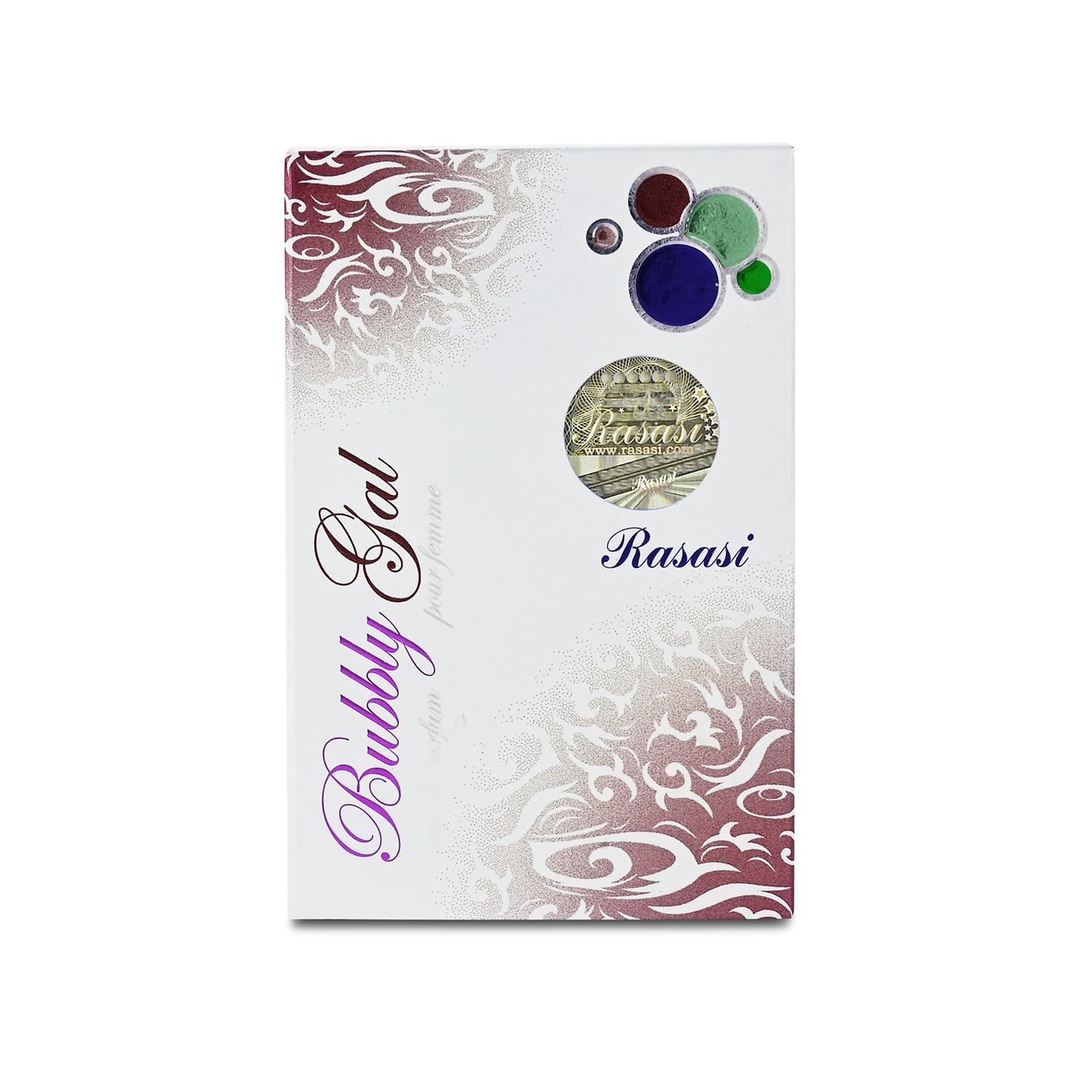 Rasasi Bubbly Gal Pour Femme Eau De Parfum 50ml 1.7 Fl.oz. Women Luxury Fragrance | Long Lasting Rasasi Bubbly Gal Pour Femme Eau De Parfum 50ml 1.7 Fl.oz. Women Luxury Fragrance | Long Lasting