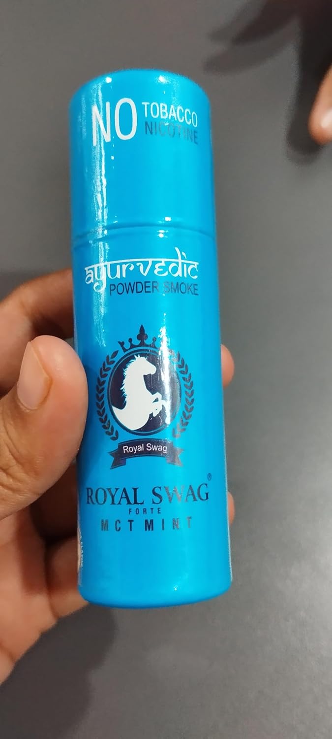 Royal Swag Ayurvedic & Herbal Cigarette, Mint Flavour Smoke Tobacco Free Cigarettes With Shot Helps In Quit Smoking - (5 Sticks, 1 Shot) Royal Swag Ayurvedic & Herbal Cigarette, Mint Flavour Smoke Tobacco Free Cigarettes With Shot Helps In Quit Smoking - (5 Sticks, 1 Shot)