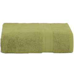 Ambra Linens 500 Gsm Highly Absorbent Towel, 100% Cotton, Soft & Plush, All Seasons Use, Large, Everyday Use, Durable (Summer Green)