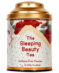 San-Cha The Sleeping Beauty Herbal Tea - 25 Silky Tea Bags | Improves Skin Health, Natural Calmer - Caffeine Free, Rich In Antioxidants