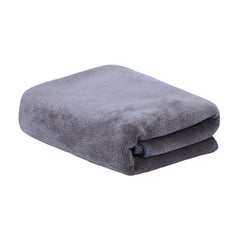 Housse Premium Microfiber Bath Towel 550 Gsm | Extra Large Quick Dry Towels For Women & Men | Super Soft Plush | Ultra Absorbent For Home Swimming Sports & Travel (Charcoal Grey)