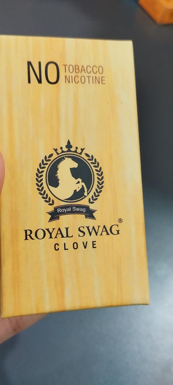 Royal Swag Nicotine And Tobacco Free Ayurvedic Cigarette Combo - 30 Stick With Shot (Frutta, Clove & Mint- Each 10 Stick, Shot - 1) Royal Swag Nicotine And Tobacco Free Ayurvedic Cigarette Combo - 30 Stick With Shot (Frutta, Clove & Mint- Each 10 Stick, Shot - 1)