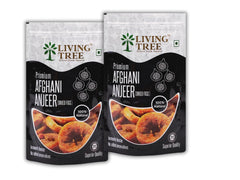 100% Natural Premium Afghani Anjeer (Dried Figs) By Living Tree 200gm, | Weight Loss Healthy Bones Improves | Immunity Boost | 7.0 Ounce | Pack Of 2