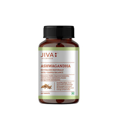 Jiva Ashwagandha Tablet 100% Ayurvedic Formulation Boosts Immunity & Energy Level, Strengthens Nervous System, Reduces Stress & Anxiety | 120 Tablets 200gm 0.4lbs Each Pack Of 3