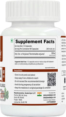 Life Aveda Arjuna Capsules Herbal Arjun Ki Chaal Bark, Ayurvedic Heart Health Support, Promotes Healthy Blood Pressure, Cholesterol Levels & Circulation | 60 Veg Capsules 100gm 0.2lbs