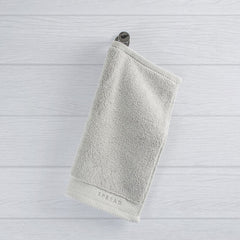 Spread Spain Resort Luxury Hotel & Spa Quality Luxurious Cotton Face Towel 720 Gsm Maximum Softness & Absorbency, Ultra-Durable - Fog (2 Piece)