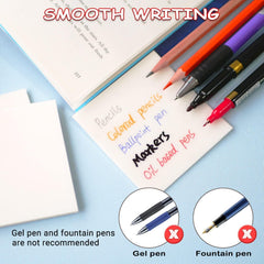 100 Sheets Transparent Sticky Notes, Clear Sticky Notes, Waterproof, Removable - 3 X 3 Inch