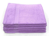 Bombay Dyeing Tulip 100% Cotton Hand Towel 1200 Gsm (Set Of 6) - Purple
