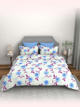 100% Cotton Queen Size Bedsheet For Double Bed With 2 Pillow Covers - 90x100 Inches, Sea Green | Ideal For Daily Use & Gifting Bedsheet