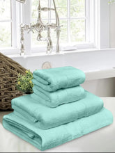 Bombay Dyeing Tulip Luxurious Towel 1 Bath, 2 Hand & 1 Medium Towel 1500 Gsm | Ultra-Soft Absorbent & Quick-Drying Towel (Green) - 4 Pcs