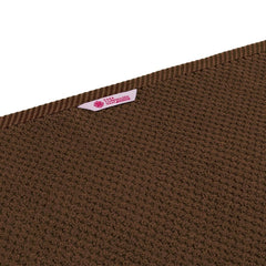 Casa Copenhagen Egyptian Cotton Waffle Large Size Bath Towel 500 Gsm (Brown)