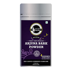 Nature Herbs 100% Natural Arjuna Bark Powder For Heart Health With Medicinal Properties Like Antioxidant, Anti - Inflammatory | 200gm 0.4lbs Each Pack Of 2