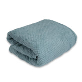 Linear Microfiber Microfibre Bath Towel 300 Gsm | Soft & Absorbent Large Size Bath Towel For Men & Women (Green)