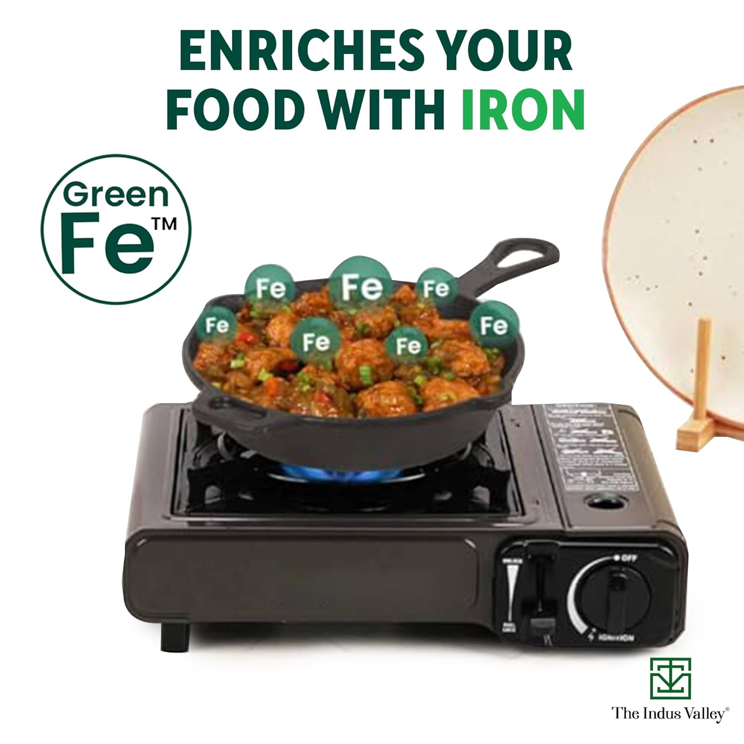 Pre-Seasoned Black Cast Iron Shallow Fry Pan With Long Loop Handle - Medium, 23cm, 9 Inch, 1.4 Ltr, 2.4 Kg | Induction Friendly, Nonstick Fry Pan, 100% Pure & Toxin Free, No Chemical Coating Pre-Seasoned Black Cast Iron Shallow Fry Pan With Long Loop Handle - Medium, 23cm, 9 Inch, 1.4 Ltr, 2.4 Kg | Induction Friendly, Nonstick Fry Pan, 100% Pure & Toxin Free, No Chemical Coating