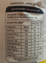 100% Natural Desi Cow Ghee By Gopi Shri | Highly Nutritious & Healthy Desi Ghee Good For Sweets | (1 Litre) 33.8 Ounce | Pouch Pack