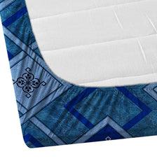 1 Bedsheet King Size With 2 Pillow Covers - 72 X 78 Inches, Blue | All Around Elastic Fitted Soft & Durable Bedding For Bedroom - Lightweight Perfect For All Seasons