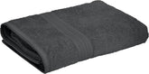 100% Cotton Large Size Bath Towel 500 Gsm | Soft & Absorbent Quick Dry & Durable Bath Towel (Dark Grey)