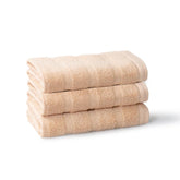 Mytrident Quick Dry 100% Cotton Face Towel 450 Gsm (Beige) - 3 Pcs