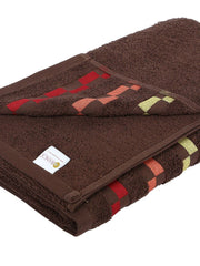 Bianca Super Soft Turkish Terry Bath Towel 550 Gsm | 100% Mercerised Cotton Bath Towel - Brown