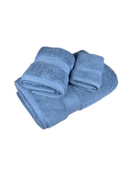 Senses By Riba Cotton Towel Bath, Hand & Wash 930 Gsm | Super Soft, Absorbent, Lightweight, Antimicrobial, Low Linting | Pack Of 3 (Teal)