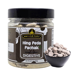 Masala Potli Hing Peda Pachak 250gm, | Digestive Mouth Freshener | Jar Pack