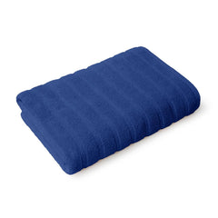 Mytrident Quick Dry 100% Cotton Bath Towel 450 Gsm (Navy Blue) - 1 Pcs