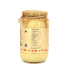 Pure Shudh Indian Desi Cow Bilona Ghee By Gavyratan | Made Using Traditional Bilona Method Pure Desi Ghee Good For Frying | 2.5 Litre (500ml * 5) 84.5 Ounce | Jar Pack