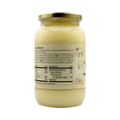 100% Natural Ahinsak Gau Ghee By Gir | Healthy & Delicious Nutrients Pure Desi Ghee Making For Rotis | (1 Litr) 33.8 Ounce | Jar Pack