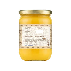 Pure Desi Cow Ghee By Gavyadhara | Natural & Healthy Vedic Bilona Method Curd Churned Cow Desi Ghee For Heart Health | (1 Litre) 33.8 Ounce | Jar Pack