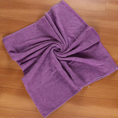 Fezora 100% Cotton Bath Towel 450 Gsm | Ultra Soft, Quick Dry, High Absorbency, Skin-Friendly Large Size Bath Towel (Dark Purple)