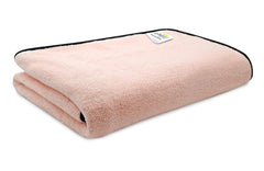 Softspun Microfiber Bath Towel 500 Gsm | Super Soft & Comfortable, Quick Drying, Ultra Absorbent In Large Size (Light Pink)