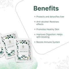 SOL Jolly Jecur Liver Detox Tea - Pack Of 2 X 20 Pyramid Tea Bags | Assortment Of Herbs, Contains Milk Thistle, Nettle, Dandelion Root & Sarsaparilla - Helps Remove Toxins & Protect Liver