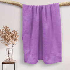 Sassoon Anatolia 100% Cotton Large Bath Towel 320 Gsm | Extra Soft, Quick Drying & Super Absorbent Bath Towel For Men & Women (Grape)